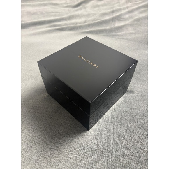 BVLGARI Other - Bvlgari Watch Box Case Genuine Empty Piano Black Lacquer Presentation Storage